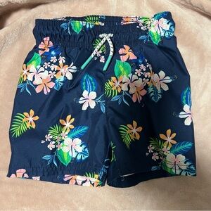 Cat & Jack Tropical Print Swim Shorts